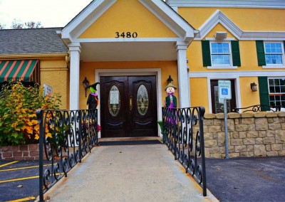 Front entrance