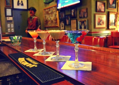 Martini cocktails
